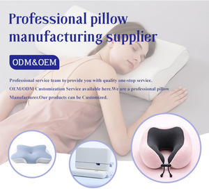 <span class=keywords><strong>Oreiller</strong></span> de lit ergonomique en mousse à mémoire de forme, orthopédique et contouré, pour un sommeil confortable, fabriqué sur mesure - Product Image 2