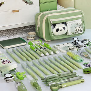 กล่องเครื่องเขียนนักเรียนมัธยมปลาย กล่องดินสอแพนด้าน่ารัก ความจุเยอะสำหรับผู้ใหญ่ กล่องดินสอสวยงาม กล่องดินสอคาวาอี้ - Product Image 3
