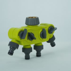 Valve manuelle de tuyau d'<span class=keywords><strong>arrosage</strong></span> en plastique à <span class=keywords><strong>4</strong></span> <span class=keywords><strong>voies</strong></span> pour les raccords d'<span class=keywords><strong>arrosage</strong></span> et de goutteur pour l'<span class=keywords><strong>arrosage</strong></span> et l'irrigation - Product Image 2