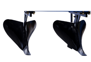 Butteur de sillons monté sur tracteur Worldtrac, attelage à 3 points, modèle WT-FR7, pour le travail primaire du sol, le contrôle des mauvaises herbes, amélioration du sol - Product Image 2