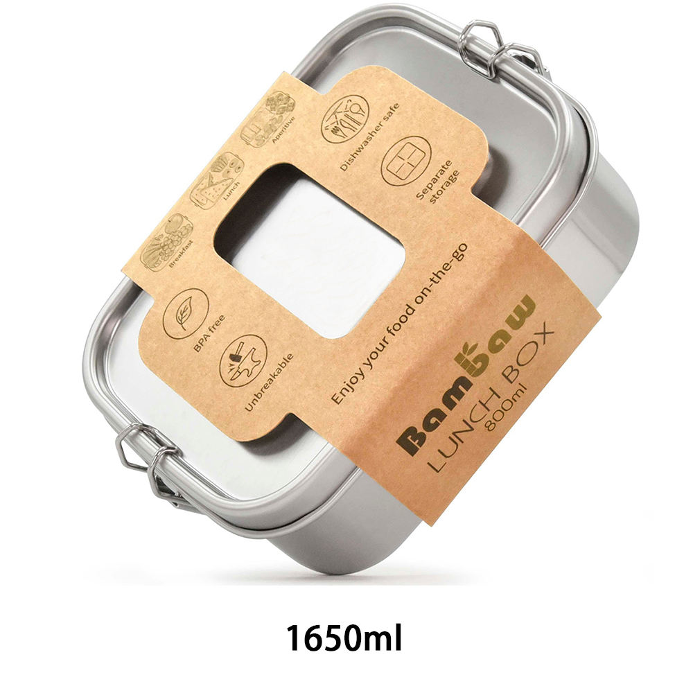 Silver- steel lid 1650ml