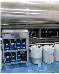 Lango Commercial Diaphragm Pump System PLC Control High High Accuracy Dosing Unit for <b>Detergent</b> Softener <b>Laundry</b> Plant - Product Image 5