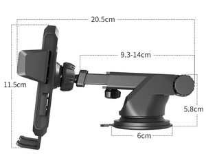 ฟรีตัวอย่าง GreatYYT New ARRIVAL One-Touch Dash โทรศัพท์ผู้ถือรถ Universal กระจกรถยนต์ <span class=keywords><strong>Mount</strong></span> - Product Image 3