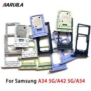 Bandeja de Tarjeta <span class=keywords><strong>SIM</strong></span> <span class=keywords><strong>Dual</strong></span> para Teléfono <span class=keywords><strong>Samsung</strong></span> Galaxy A34 A42 5G <span class=keywords><strong>A54</strong></span>, Bandeja de Tarjeta <span class=keywords><strong>SIM</strong></span> Original Nueva, Soporte para Ranura de Tarjeta <span class=keywords><strong>SIM</strong></span>, Piezas de Reparación Móvil - Product Image 5