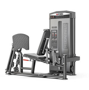 Equipo de Gimnasio Comercial, Juego Completo, Máquina de <span class=keywords><strong>Curl</strong></span> de Piernas, Polea Alta, Ejercicios de Empuje y Empuje, Entrenamiento de Fuerza en Estudio, Acero - Product Image 1