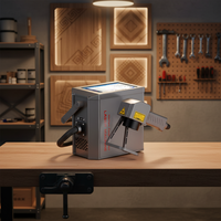 Nouvelle machine de marquage laser à fibre portable, graveur laser portatif DIY pour tous matériaux