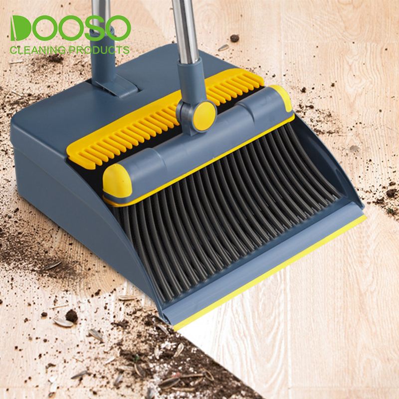 Office Broom and Upright Stand Dustpan