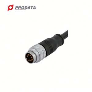 Ensamblaje de cable recto M16 5 7 8Pin IP67 Shieldable para aplicaciones de automóviles - Product Image 1
