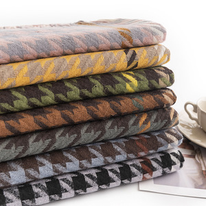 Logo personnalisé mode écharpes châles de luxe glands hommes doux <span class=keywords><strong>fausse</strong></span> laine chaud hiver pied de poule Pashmina écharpe ethnique pour les femmes - Product Image 6