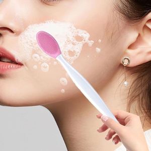 Cepillo Exfoliante 3 en 1 de Doble Cara Multifuncional para Limpiar Poros, Exfoliar Labios y Nariz, de Silicona, Impermeable, para Eliminar Puntos Negros - Product Image 4