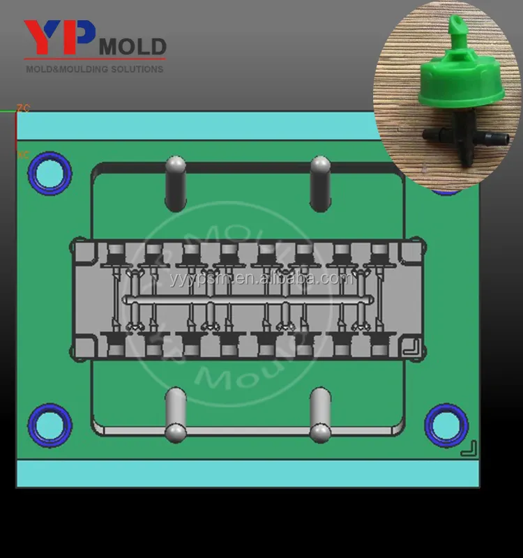 Plastic Irrigation Dripper Injection Mould