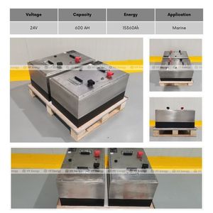 Batterie de stockage d'énergie <span class=keywords><strong>pour</strong></span> yacht sur mesure, étanche, 15 kWh, 30 kWh, 600 Ah, batterie au lithium 24 V IP67 <span class=keywords><strong>pour</strong></span> voilier - Product Image 2