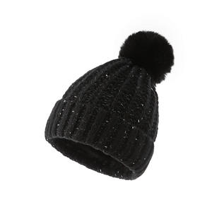 2022 cappello da bambina carino <span class=keywords><strong>per</strong></span> berretto neonato cappelli invernali caldi lavorati a maglia <span class=keywords><strong>per</strong></span> bambini berretto da ragazzo con strass cappello da bambino morbido cofano - Product Image 3