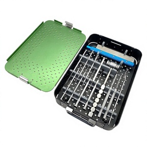 Kit d'instruments chirurgicaux pour sulcoplastie rectangulaire de la trochlea, instruments chirurgicaux pour petits animaux, ensemble orthopédique manuel - Product Image 3