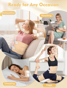 Enveloppe Réutilisable pour Compresse d'Huile de Ricin – Kit de Compresse d'Huile de Ricin Réglable pour Épaule, Cou, Taille, Poitrine, Genou, Pieds - Product Image 5