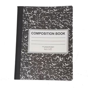 Xx781 School Supply Composition Writing Journal Lined Paper Marble Notebook 200Pages <b>Exercise</b> <b>Book</b> for Kids Student - Product Image 1