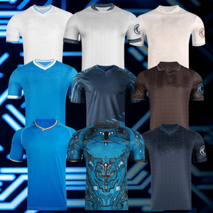 2526 Kaos Sepak Bola Napoli Maradona the Blues Careca Kvaratskhelia Kaos Sepak Bola Vintage Maglia Da Calcio - Product Image 1