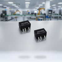Entrée de tension fixe isolée, double sortie non régulée SMD (1-2W) 12V