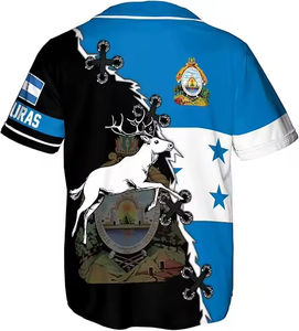 Seragam Baseball Klasik dengan Cetak 3D di Seluruh Permukaan, Set Seragam Baseball untuk Pria, Produsen Pakaian - Product Image 6