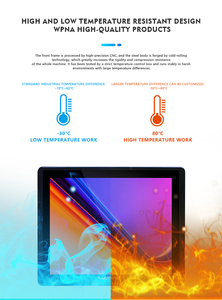 Hợp kim nhôm tương tác <span class=keywords><strong>12</strong></span> "inch màn hình cảm ứng cửa sổ 10 công nghiệp máy tính bảng - Product Image 4