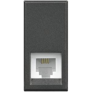 Connecteur téléphonique RJ11 Axolute, type K10, prise en plastique HS4258/11N - Product Image 1