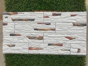 แผ่นไม้วีเนียร์กระเบื้องผนังด้านนอกแบบเรียงซ้อนกันสีเงินสีเทาคุณภาพสูงจากโรงงาน - Product Image 4