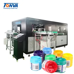 300ml 500ml plastik boya Pot Pigment PET şişeler şişirme makinesi