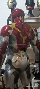 Traje de superhéroe real usable traje de Iron Man MARK 47 traje de mascota disfraz de Cosplay para fiesta - Product Image 4