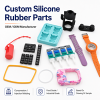 Pièces en silicone moulées OEM ODM, joint d'étanchéité en caoutchouc personnalisé, couvercle de clavier, sangle, qualité alimentaire, fabrication industrielle selon vos dessins