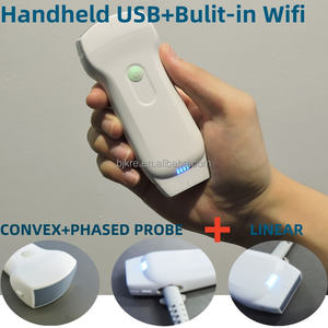 Mesin <span class=keywords><strong>Ultrasound</strong></span> Genggam Nirkabel 3 in 1 Warna Hitam-Putih untuk Klinik Hewan - Product Image 4