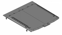 Couvercle rigide en aluminium pour Pickups, accessoires de moto, très résistant, pour Nissan Navara, Toyota, Hilux, Amarok, GMC Sierra 1500, 4x4