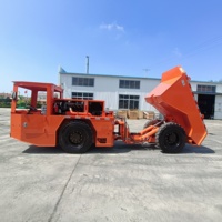 Machines minières de 6 tonnes Mini camion à benne basculante souterrain Petit camion à mine souterraine