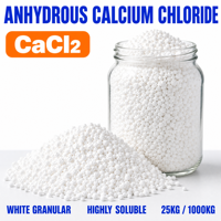 Chlorure de calcium anhydre en poudre, haute pureté, qualité industrielle, produit chimique