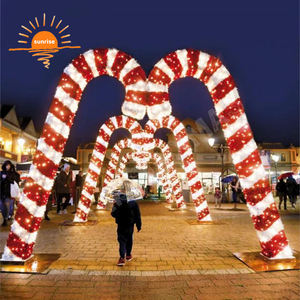 Personalizado Comercial Grande LED al aire libre caminar a través <span class=keywords><strong>de</strong></span> bastón <span class=keywords><strong>de</strong></span> caramelo <span class=keywords><strong>de</strong></span> <span class=keywords><strong>Navidad</strong></span> iluminado para el centro comercial decoración <span class=keywords><strong>de</strong></span> dulces <span class=keywords><strong>de</strong></span> <span class=keywords><strong>Navidad</strong></span> - Product Image 2