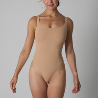 Body sculptant pour femme, effet ventre plat et rehausseur de fesses, dos ouvert, string sans couture, amincissant, pour usage quotidien, OEM personnalisé