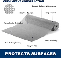 Tapis de protection pour tiroirs en mousse PVC de qualité supérieure, très résistant, non adhésif, pour armoires, cuisine, salle de bain, antidérapant, pour voiture et camping – Vente chaude
