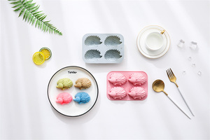 Moldes de Silicona Antiadherentes con Diseño de Erizo para Pasteles, Reutilizables, de Grado Alimenticio, Lindos Moldes Magnéticos de Silicona para Chocolate, Dulces y Hielo - Product Image 4
