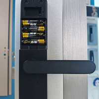 Cerradura Inteligente TT Lock Tuya Personalizada de Fábrica, Cerradura Digital Biométrica Multifunción con Huella Dactilar y Contraseña para Puerta de Entrada