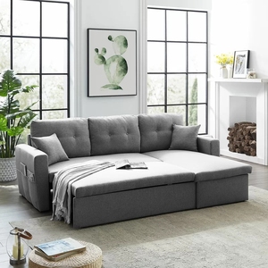 Conjunto de sofás seccionales de alta calidad, <span class=keywords><strong>chaise</strong></span> lounge, <span class=keywords><strong>longue</strong></span>, color negro - Product Image 6