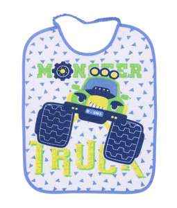 Baberos de algodón estampados para bebés y niños pequeños con estilo impermeable en Italia, marca italiana al por mayor hipoalergénica para exportación - Product Image 4