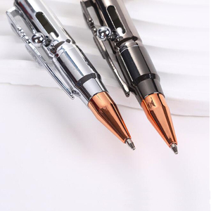 Stylo porte-clés à action par tir miniature NM-136 avec logo personnalisé - Product Image 3