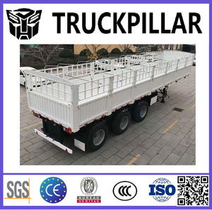 Semi-remorque porte-conteneurs à ridelles 3 essieux 60T haute performance, très demandée, à vendre - Product Image 2