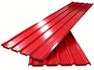 Tôle de toiture en acier métallique peinte en couleur PPGI PPGL, panneau de toiture en carton ondulé de 0,6 mm - Product Image 3