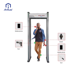 Độ Chính Xác Cao Đồng Thông Minh Đi Bộ Qua Máy Dò Kim Loại Cửa Chống Trộm An Ninh Máy Dò Kim Loại Cho Vàng Nhôm Đồ Trang Sức - Product Image 6