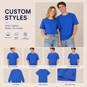 เสื้อยืดคอกลมแบบคลาสสิก แขนเสื้อแบบเย็บติด ผ้าเนื้อนุ่มเทคโนโลยีธรรมชาติ สำหรับพิมพ์โลโก้แบรนด์เสื้อผ้าแบบ OEM  รับทำตามสั่ง - Product Image 4