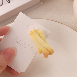 À la mode Vente Chaude Alimentaire Poulet Frit Cheveux Accessoires Pince À Cheveux Drôle Fille Amusant Frange Côté Clip - Product Image 5