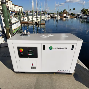 海の水冷却発電機ボートヨット用BSパワー6 Kw 8KW 10KW 12KW 15kw 30kw 80kw海洋ディーゼル発電機 - Product Image 1