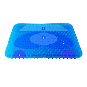 Coussins de siège améliorés en gel TPE, antidérapants, orthopédiques, pour le coccyx, pour soulager les douleurs du coccyx, pour chaise de bureau, siège de voiture - Product Image 4