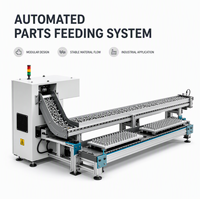 Alimentateur rotatif centrifuge personnalisé avec moteur et guide réglable par PLC pour une orientation délicate des composants – Production automatisée