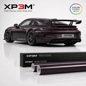 ฟิล์มใสกันรอยรถยนต์ XP3M Metallic Leblon สีม่วง OEM เงา TPU ความหนา 7.5 มิล ซ่อมแซมตัวเองได้ ป้องกันรอยขีดข่วน ป้องกันสีเหลือง ติดตั้งแบบเปียก - Product Image 1